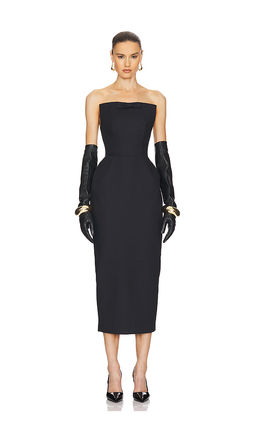 Helsa - The S Curve Dress With Bow