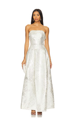 SIMKHAI - Octavia Strapless Gown