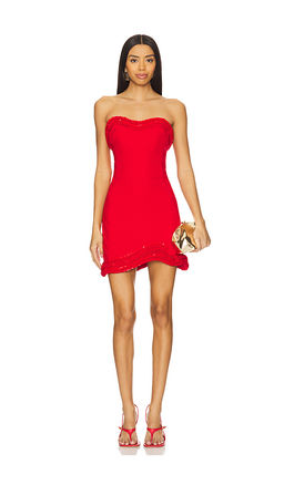 SIMKHAI - Saskia Strapless Mini Dress