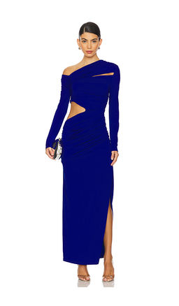 Misha - Jaylene Matte Slinky Maxi Dress