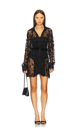 Norma Kamali - Super Oversized Bf Shirt Mini Dress