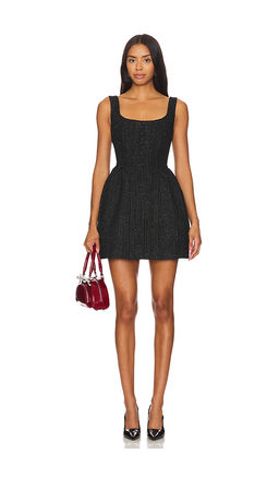 self-portrait - Boucle Mini Dress