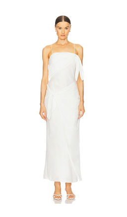 SIR. - Rosalia Wrap Midi Dress