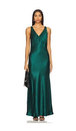 Vince - V Neck Maxi Slip Dress