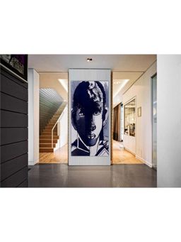 The Art House - Face Abstract Painting For Office Modern Art Canvas Painting Print