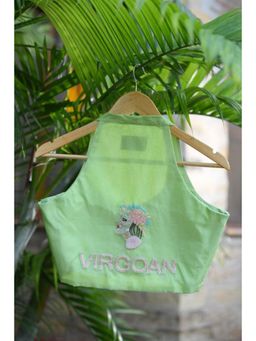 Ensembles - Virgo Hand-Embroidered Zodiac Elegance Blouse