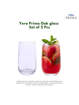 Yera - Prima Aqua Clear Cocktail Glasses (Pack Of 2)