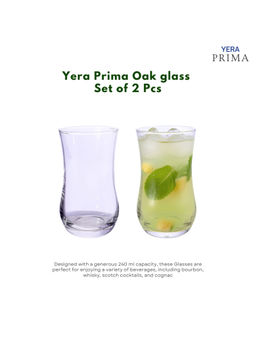 Yera - Prima Zest Clear Cocktail Glasses (Pack Of 2)