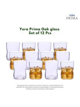 Yera - Prima Austin Zest Clear Whiskey Glasses (Pack Of 12)