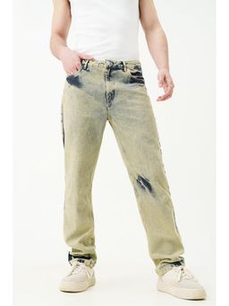 FREAKINS - Grunge Revival Men's Regular Straight Jeans