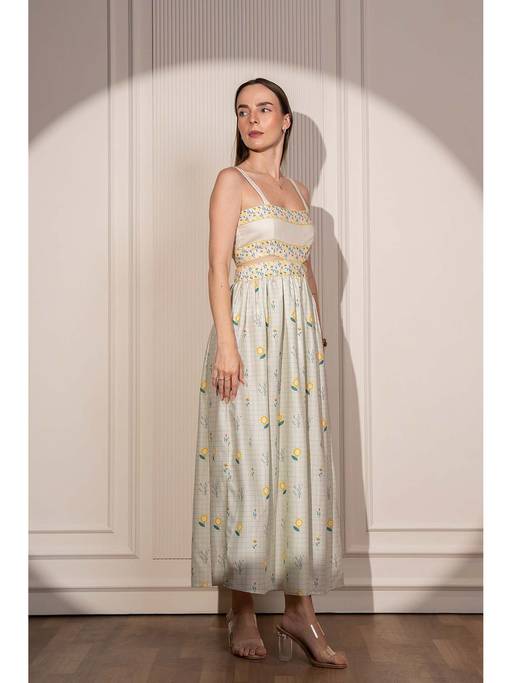 isaac mizrahi designer dresses Women's Sleeveless Mock Neck Dress An easy throw on Womens/Collections/Hola Summer Claudie Pierlot Blue Denim Color:IndianRed