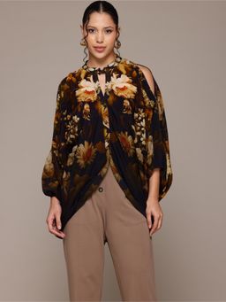 Ritu Kumar - Black Genevieve Short Top