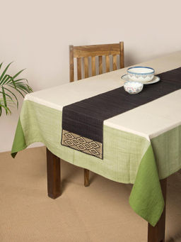 Fabindia - Black Hand Woven Natural Fibre Table Runner