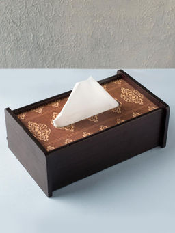 Fabindia - Mehraab Wood Tissue Box
