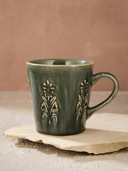 Fabindia - Green Ahilya Ceramic Mug