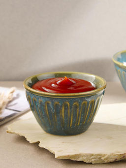 Fabindia - Blue Maitri Ceramic Katori