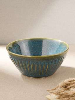 Fabindia - Blue Maitri Ceramic Serving Bowl