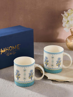 Fabindia - Sangam Ceramic Mug (Set Of 2)