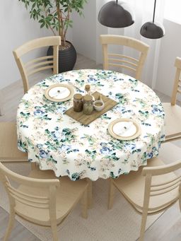 The Home Story - Spring Meadow 100% Cotton Round Table Cover