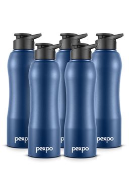 Pexpo - Bistro Denim Blue Fridge Bottle (Pack Of 5)