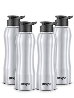 Pexpo - Bistro Silver Fridge Bottle (Pack Of 4)