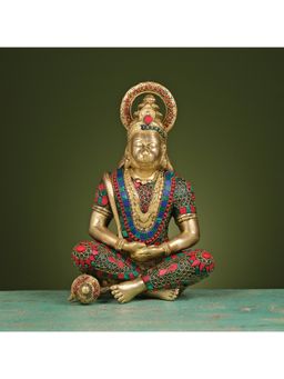 Ekaa Handicrafts - Lord Hanuman Ji Murti in Dhyaan Mudra
