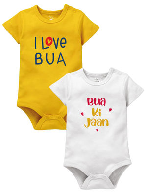 Don't Mess With My Bua Baby Bodysuit & Toddler Shirt - Hindi Aunt Gift Outfit