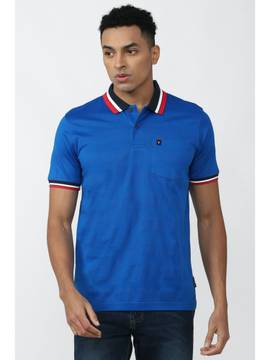 van heusen blue polo t shirt