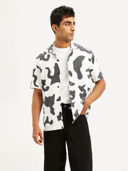 Levi's - Mens Printed Relaxed Fit Casual Shirt