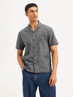 Levi's - Mens Embroidered Relaxed Fit Casual Shirt