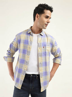 Levi's - Mens Checks Slim Fit Casual Shirt