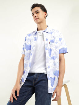 Levi's - Mens Floral Printed Slim Fit Casual Shirt