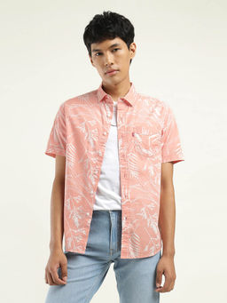 Levi's - Mens Printed Slim Fit Casual Shirt