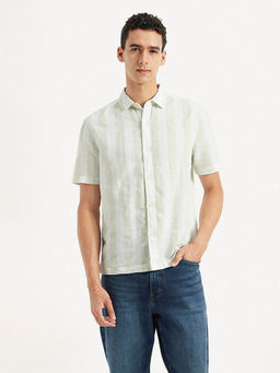 Levi's - Mens Striped Relaxed Fit Casual Shirt