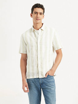 Levi's - Mens Striped Relaxed Fit Casual Shirt