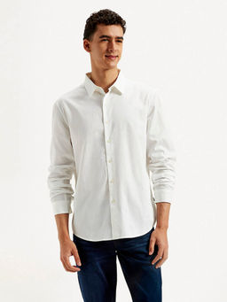 Levi's - Mens Solid Slim Fit Casual Shirt