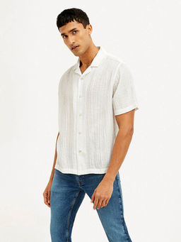 Levi's - Mens Textured Relaxed Fit Casual Shirt