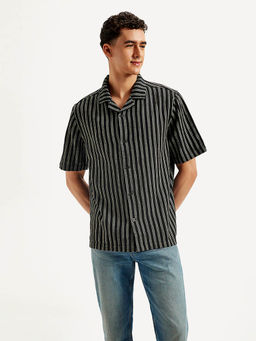 Levi's - Mens Striped Relaxed Fit Casual Shirt