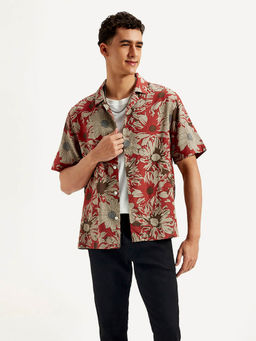 Levi's - Mens Floral Relaxed Fit Casual Shirt
