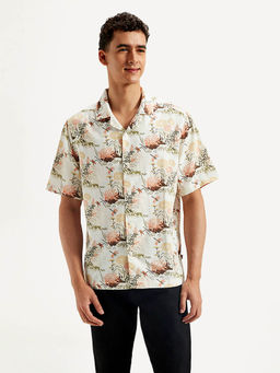 Levi's - Mens Floral Relaxed Fit Casual Shirt
