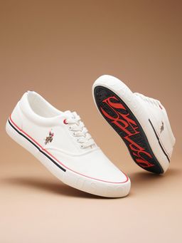 U.S. POLO ASSN. - Men Clyde Off White Classics Sneakers