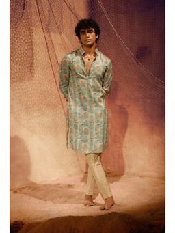 Eleven Brothers - Green Deer Park Kurta