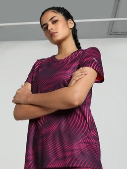 Puma - Run Favourite Womens Purple T-Shirt