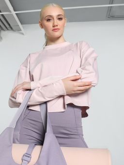 Puma - Studio Cloud Spun Womens Pink Sweatshirt