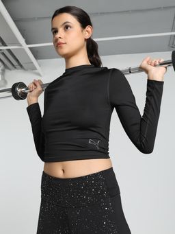 Puma - Intergalactic Ls Womens Black T-Shirt