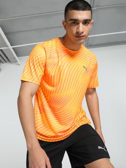 Puma - Run Favourite Ss Mens Orange T-Shirt