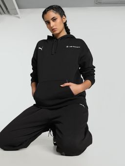 Puma - BMW Mms Wmn Essentials Womens Black Hoodie