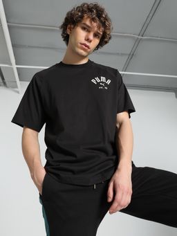 Puma - Classics Relaxed Graphic Mens Black T-Shirt
