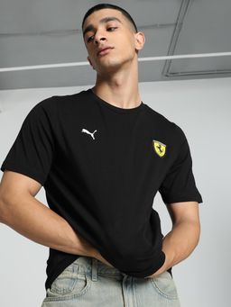 Puma - Ferrari Race Clr Shield Mens Black T-Shirt