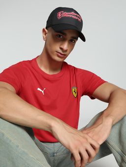 Puma - Ferrari Race Clr Shield Mens Red T-Shirt